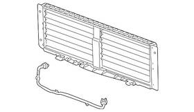 60009132 Gm Genuine Radiator Shutter Assembly