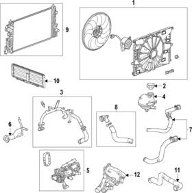 60009133 Gm Genuine Radiator Shutter Assembly