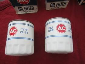 6437462 Gm 1964 1965 1966 1967 1968 1969 Gto Ramair Nos Embossed Ac Oil Filter Pf24