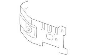 84023463 Gm Genuine Driver Side Radiator Lower Support Reinforcement