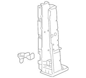84023466 Gm Genuine Driver Side Radiator Support Reinforcement