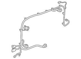 84118741 Gm Genuine Engine Cooling Fan Wiring Harness