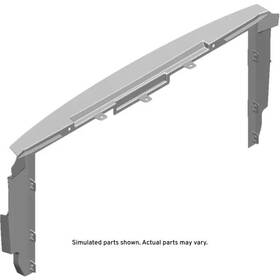 84394066 Gm Genuine Front Bumper Shutter Baffle