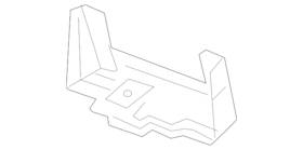 84731366 Gm Genuine Radiator Support Baffle