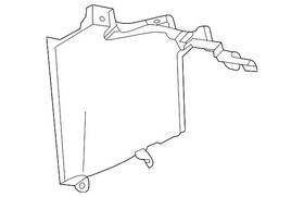 84756563 Gm Genuine Passenger Side Auxiliary Radiator Front Outlet Duct
