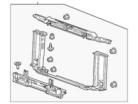 Gm 85632906 Genuine Radiator Support