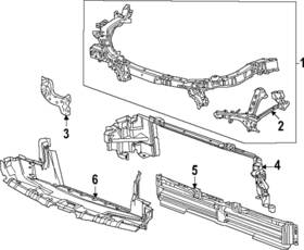 85643196 Gm Genuine F Brace