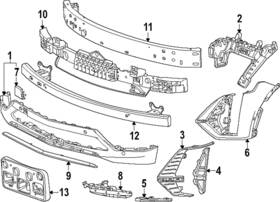 86783431 Gm Genuine Deflector