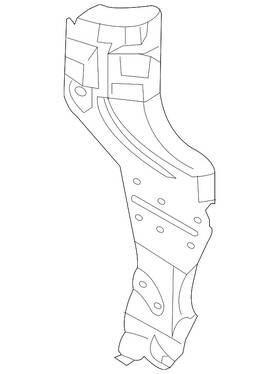 95332062 Gm Genuine Vertical Support