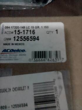 15-1716 Gm Genuine Parts Engine Coolant Water Outlet-vin R Eng Code L31