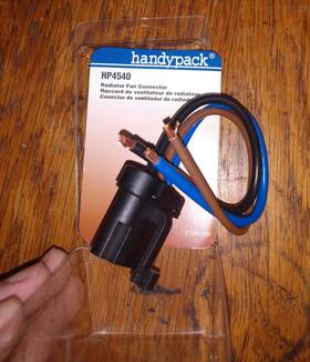 Hp4540 Handy Pack Engine Cooling Fan Motor Connector-coolant Connector