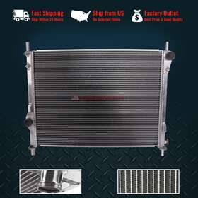 3rows Highqualityradiator 13486 All Aluminum Radiator For Ford 2015-2022 Mustang 5.0l V8 3.7l V6