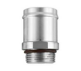 Fb401 Holley - Radiator Hose Fitting 1.5in To #16 Orb