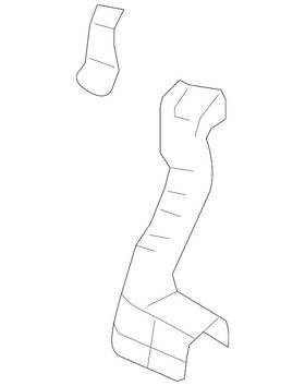 04601-scv-a00zz Honda Genuine Frame Set R Bulkhead Upper