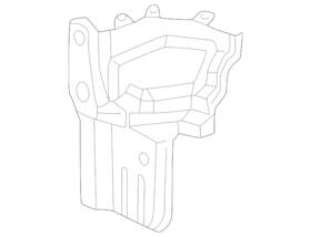 04611-s10-g10zz Honda Genuine 2000-2001 Cr-v - Panel Set L Front Bulkhead