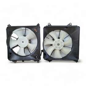38615-rbj-003 Honda 19015-rbj-004 Cr-z 11-16 A/c Condenser Radiator Cooling Fan Set With Shroud