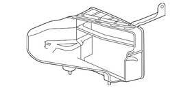 25550-5wl-a00 Honda Genuine Duct