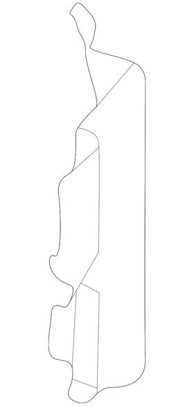 60435-s9a-a00zz Honda Genuine Stay R Front Bulkhead Side