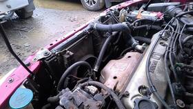 674-59330 Honda Radiator Fan Motor Assembly Condenser Fits 95-97 Odyssey 32328660
