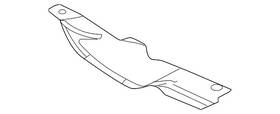 71105-t5a-000 Honda Genuine Radiator Support Access Cover