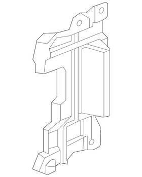 71111-t7w-a10 Honda Genuine Air Guide