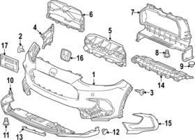 71321-3w0-a50 Honda Genuine Front Duct