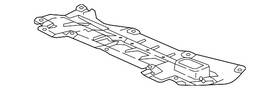 74113-tla-a00 Honda Genuine Front Shield