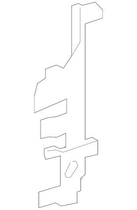 74116-t6z-a50 Honda Genuine Air Guide