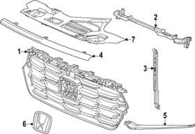 74117-t90-a00 Honda Genuine Sight Shield