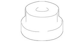 74172-s87-a00 Honda Genuine Lower Insulator