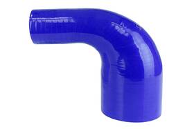 Htser90-325-350-blue Hps Performance Silicone 90 Degree Elbow Hose High Temp 4-ply Reinforced 3-1/4 Inch - 3-1/2 Id Blue