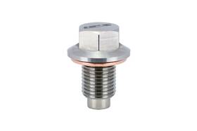 Mdp-m12x125-60 Hps Performance Products Stainless Steel Magnetic Oil Drain Plug Polished For Toyota 2005-2020 Tacoma