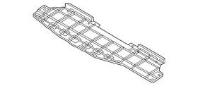 29135-cw600 Hyundai Genuine Radiator Support Air Deflector
