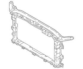 64101-f2500 Hyundai Genuine Radiator Support
