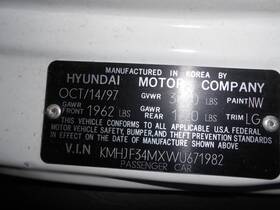 675-59167c Hyundai Radiator Fits 96-00 Elantra 528541