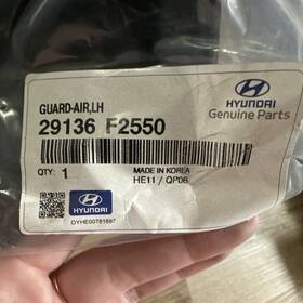 29136f2550 Hyundai Oem 19-20 Elantra Cooling Radiator Components-air Guide