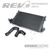 Ick-058 Ick-058-black 1 Front Mount Intercooler Kit Competition Upgrade Black Bolt On