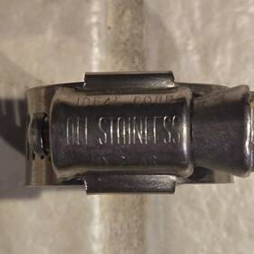 2452806 Ideal 20 Pn Worm Gear Hose Clamps Sae # 10 Size 1/2 Inch -11/16 Diameter