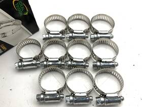 5212-10 Ideal 10 5212 Worm Gear Hose Clamps Sae # 12 Size - 1/2 Inch 1-1/4 Diameter