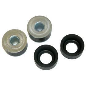 Inl11980 Inline Tube Core Support Rubber Bushings Mounts Radiator 1968-72 Chevrolet Chevelle 4pc