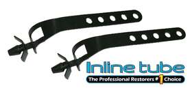 Inl12010 Inline Tube 1970 71 72 Cutlass 442 W-30 4 Speed Battery Cable Valve Cover Hold Down Clips