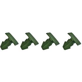 Inl30215 Inline Tube Gto Trans Am Cutlass 442 Radiator/ Inner Fender Cowl Seal Push Clips Olive 4 Pc