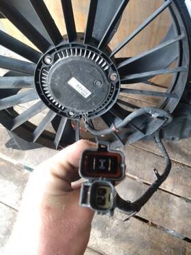 674-50160a Jaguar Radiator Fan Motor Assembly Thru Vin H00320 Fits 04-06 Xj8 1053048