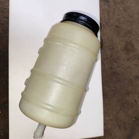 C16177 Jaguar Rate Early Obl 1961 Xke 3.8 E-type Clutch Bottle And Metal Cap
