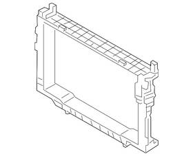 T4k9609 Jaguar Genuine Radiator Support Panel