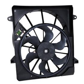 Klx-ksi-1102781-cl360a50 Karparts360 For Jeep Liberty 2008 09 10 11 2012 Cooling Fan Assembly Single Ch3115159