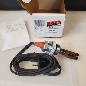 30212 Kats Engine Heaters Diesel Heater Freeze Plug / Peterbilt Freightliner International K