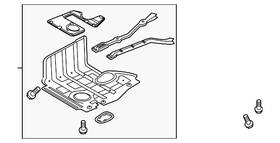 29120-3q010 Kia Genuine Side Shield