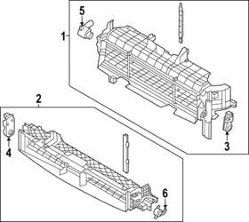86960-dw200 Kia Genuine Lower Shutter