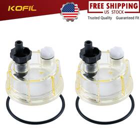 2pc-r12t Kofil R12tb Water Collection Bowl For R12t Fuel Filter Oil Separator
